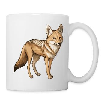 Schakal - Tasse - Weiß - Rechts