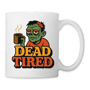 Dead Tired Coffee Zombie - Mug - white - Right