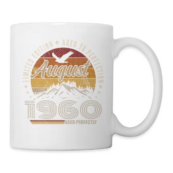 August 1960 Retro Anniversary August 1960 August 1960 - Mug - white - Right
