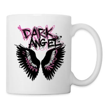 Engelsflügel,angelwings, Graffiti,dark angel - Tasse - Weiß - Rechts