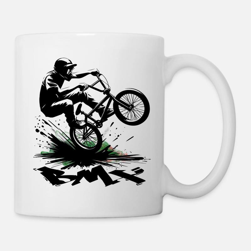 Vélo BMX - Mug blanc - blanc