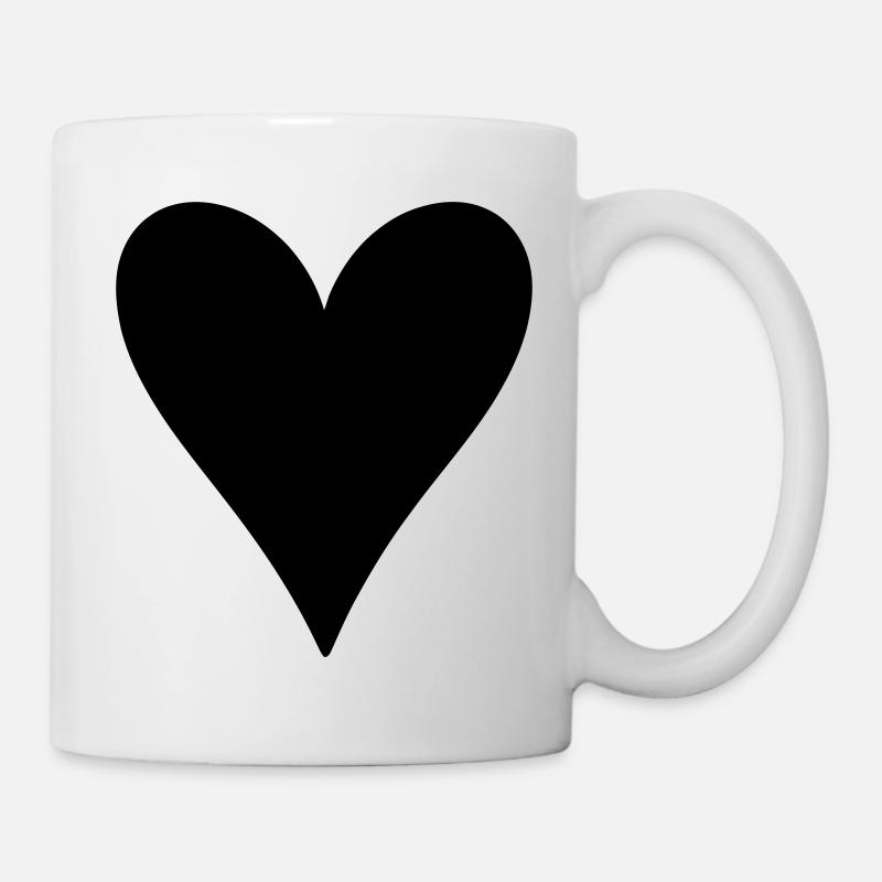 Conception de t-shirt à motif géométrique abstrait - Mug blanc - blanc