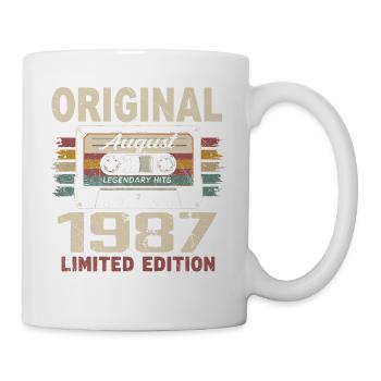 August 1987 August 1987 Gift August 1987 August 1987 - Mug - white - Right
