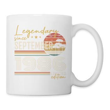 September 1986 Born in September 1986 September 1986 - Mug - white - Right