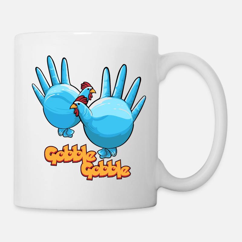 Chicken Swede Tents With Gorgeous Chicken Patterns - Mug - white