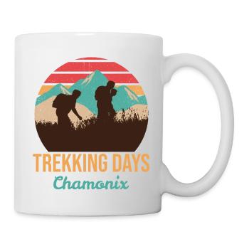 Trekkingtage 2 Chamonix - Tasse - Weiß - Rechts