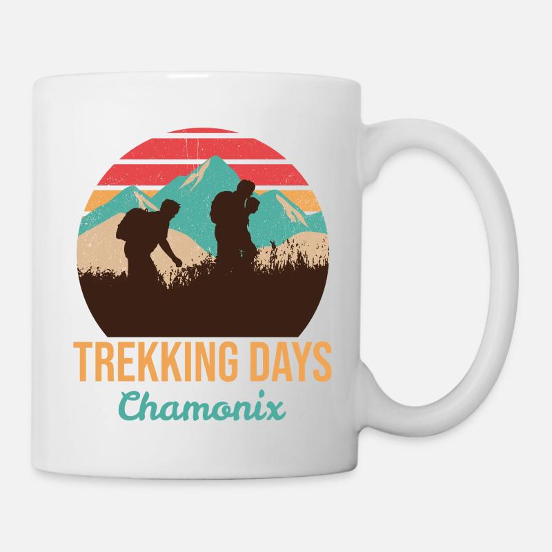 Trekkingtage 2 Chamonix - Tasse - Weiß