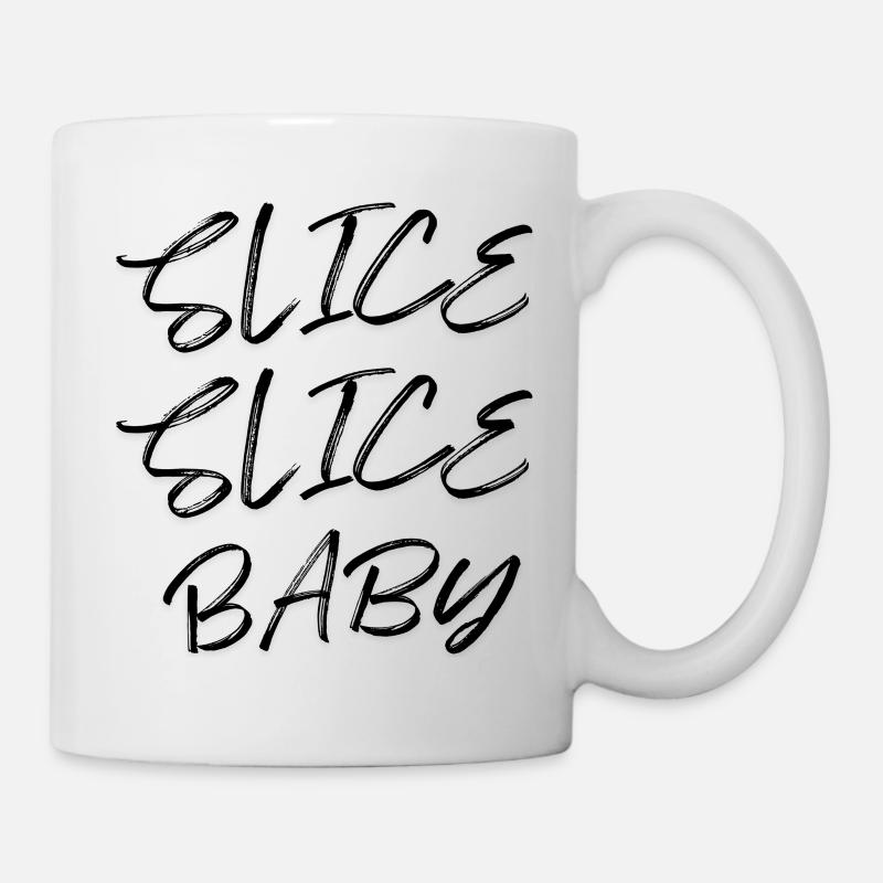 Tranche Tranche Bébé - Mug blanc - blanc