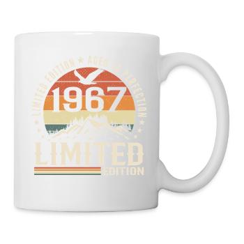 Cadeau Anniversaire 1967 - Vintage 1967 Rétro 1967 - Mug blanc - blanc - Droite