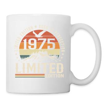 Cadeau Anniversaire 1975 - Vintage 1975 Rétro 1975 - Mug blanc - blanc - Droite