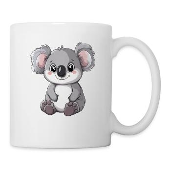 Mignon bébé koala - Mug blanc - blanc - Droite