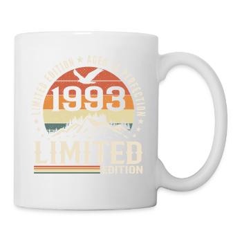Cadeau Anniversaire 1993 - Vintage 1993 Rétro 1993 - Mug blanc - blanc - Droite
