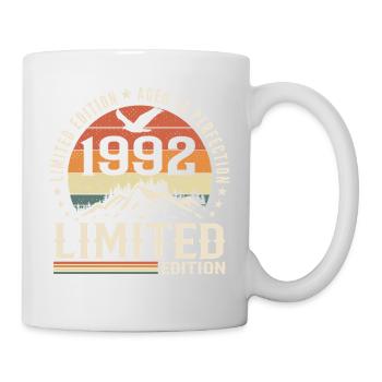 1992 Birthday Gift - Vintage 1992 Retro 1992 - Mug - white - Right