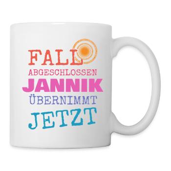 Gift for Jannik - Mug - white - Right