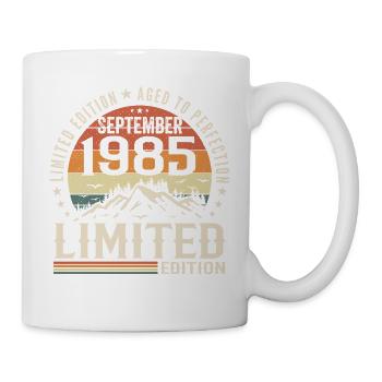 September 1985, September 1985 Birthday Gift - Mug - white - Right