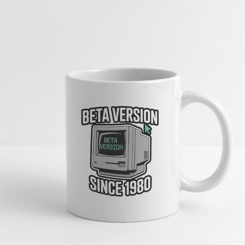 Retro Computer Beta Version Design Tasse