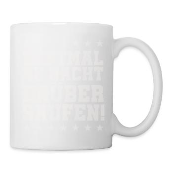 Bevi una notte - Tazza - bianco - Destra