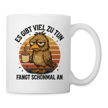 There is a lot to do Work Profession Coffee - Mug - white - Right