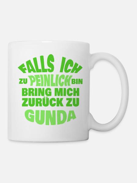 Heirat Gunda - Tasse - Weiß