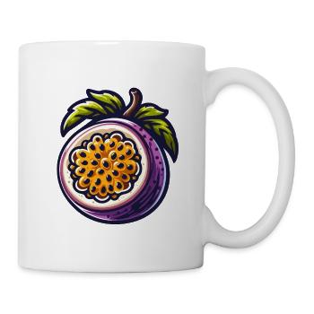 Fruit de la passion Pop Art - Tasse - Weiß - Rechts