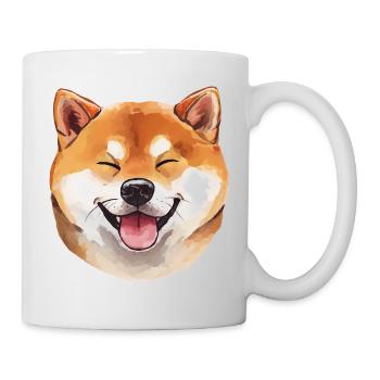 Happy Shiba Inu Dog Lover - Mug - white - Right