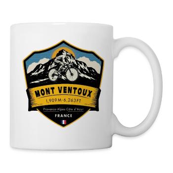 Mont Ventoux , Frankreich - Tasse - Weiß - Rechts