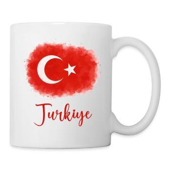 Turkey Flag - Mug - white - Right