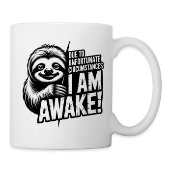 Due To Unfortunate Circumstances Sloth - Mug - white - Right