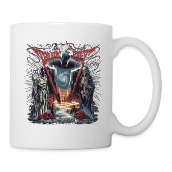 Illustration de nécromancien Dark Fantasy - Mug blanc - blanc - Droite