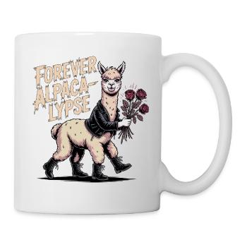 Forever Alpaca-lypse - Mug - white - Right
