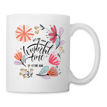 Wonderful Time - Tasse - Weiß - Rechts