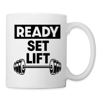 Ready Set Lift - Mug - white - Right