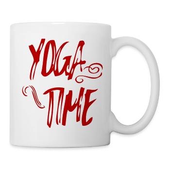 yoga time - Mug - white - Right