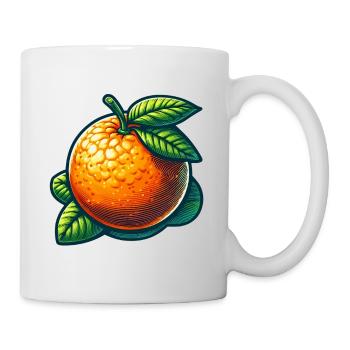 Textured Citrus Nature - Mug - white - Right
