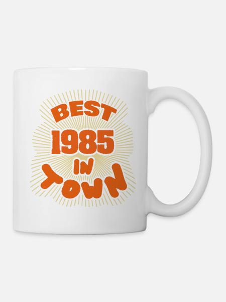 Town 1985 - Tasse - Weiß