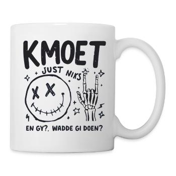 VOUS N’AVEZ RIEN À FAIRE - ET VOUS ? EST-CE QUE WADDE GI ? - Mug blanc - blanc - Droite