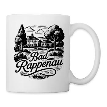 Bad Rappenau – Ville thermale Illustration Logo - Mug blanc - blanc - Droite