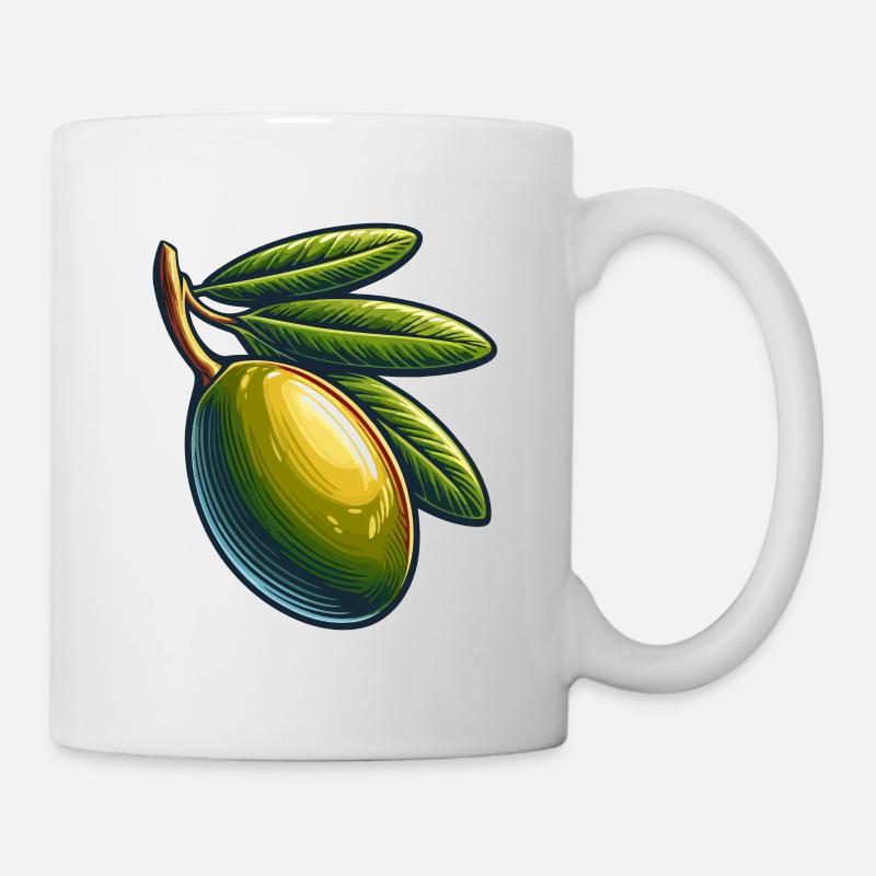 Olivie Stylisé pour Couture Personnalisée - Mug blanc - blanc