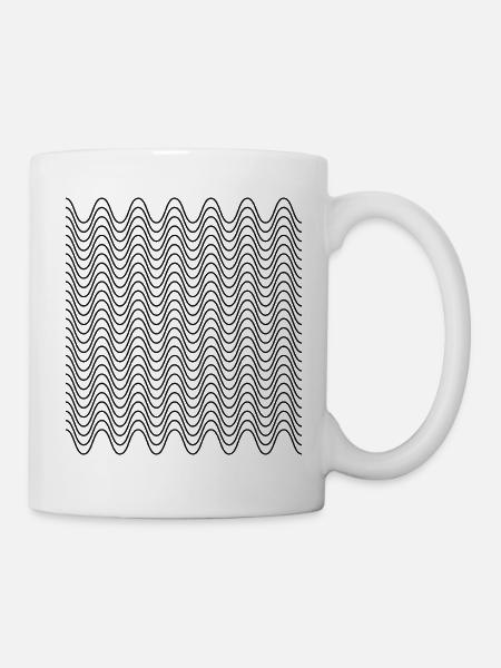 Kosmische Galaxie-Kunstillustration - Tasse - Weiß