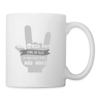 Humorvolles Mallorca Papa Papi Motiv - Tasse - Weiß - Rechts
