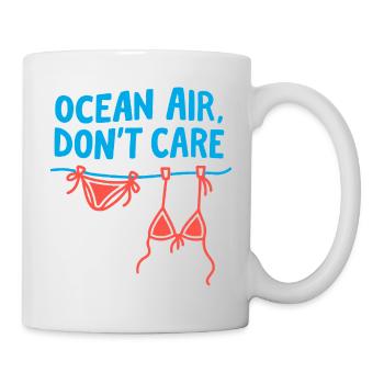 Ocean Air Wäscherei Tag T-Shirt - Tasse - Weiß - Rechts