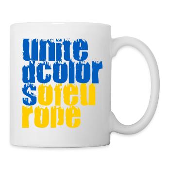 United Colors Of Europe - Tasse - Weiß - Rechts