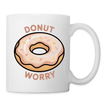 Donut Worry Motivational  - Mug - white - Right