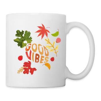 Herbst Vibes - Tasse - Weiß - Rechts