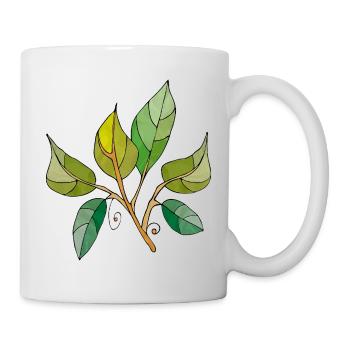 leaves - Mug - white - Right