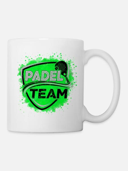 Padel-Team - Tasse - Weiß