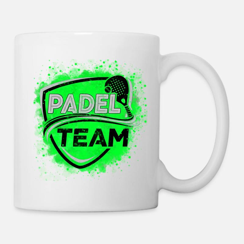 Padel-Team - Tasse - Weiß