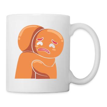 Christmas gingerbread gingerbread man - Mug - white - Right