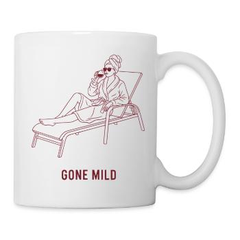  Bride Bridesmaid Spa Bachelorette Mild Is The New - Tasse - Weiß - Rechts