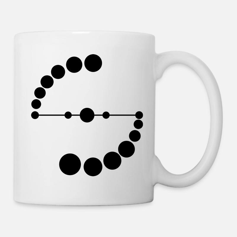 Kosmische DNA-Spirale - Tasse - Weiß
